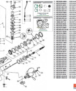 gearcase (lower unit) parts
